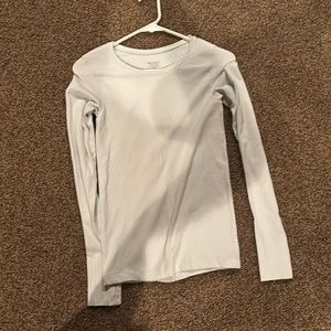 Athleta long sleeve light blue